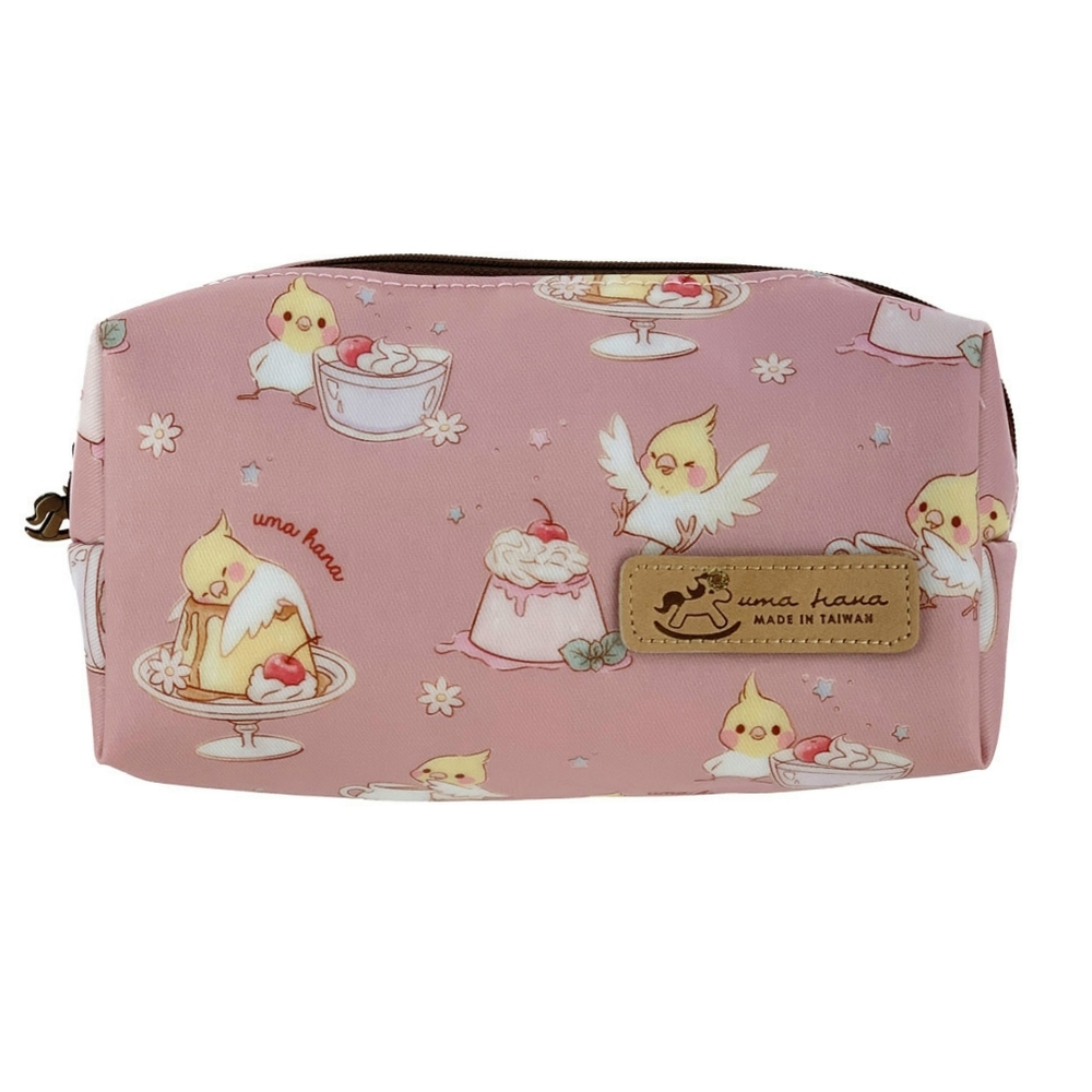 Waterproof Parrot Rectangle Makeup Cosmetic Bag - Picture 1 of 7